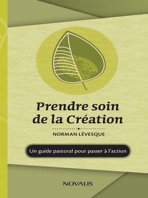 cover image of Prendre soin de la Création